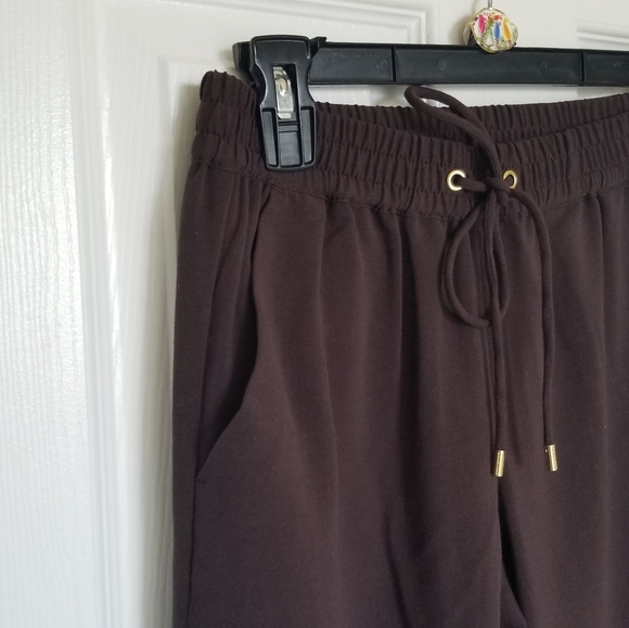 Michael Kors High Rise Drawstring Joggers/ leisure Pant - Picture 4 of 9